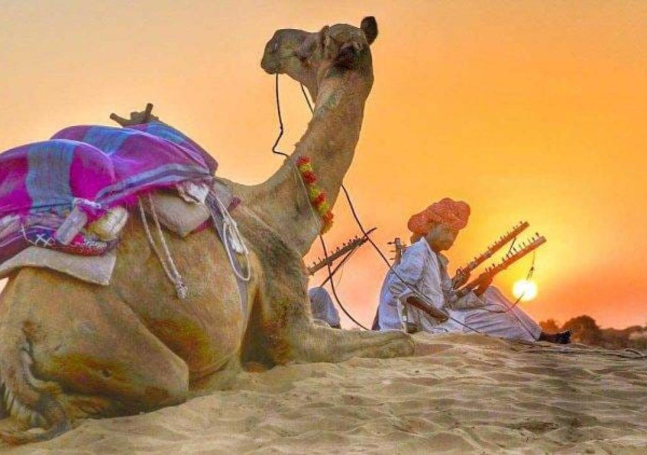 Saffron Heritage Desert Camp Jaisalmer Bagian luar foto